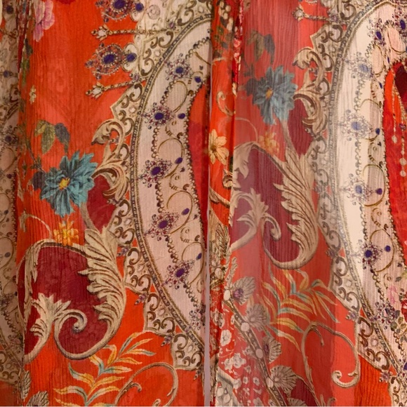 Silk Camilla Cameos Can Can Long scarf - Picture 7 of 13